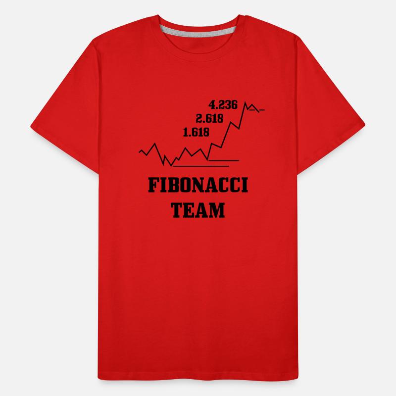 Fibonacci Team T-shirt bio Premium Homme