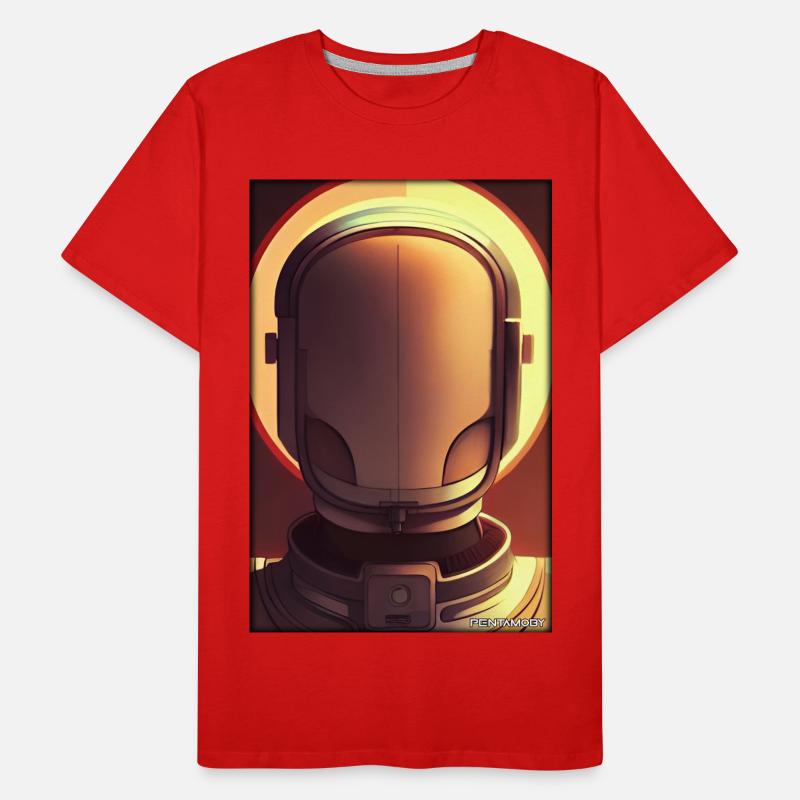 Robot Future Technology Science Android T-shirt bio Premium Homme