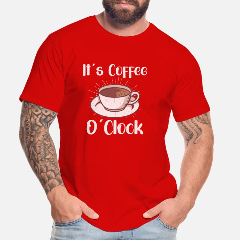 Coffee Lover Caffeine Molecule Java Latte Espresso Männer Premium Bio T-Shirt
