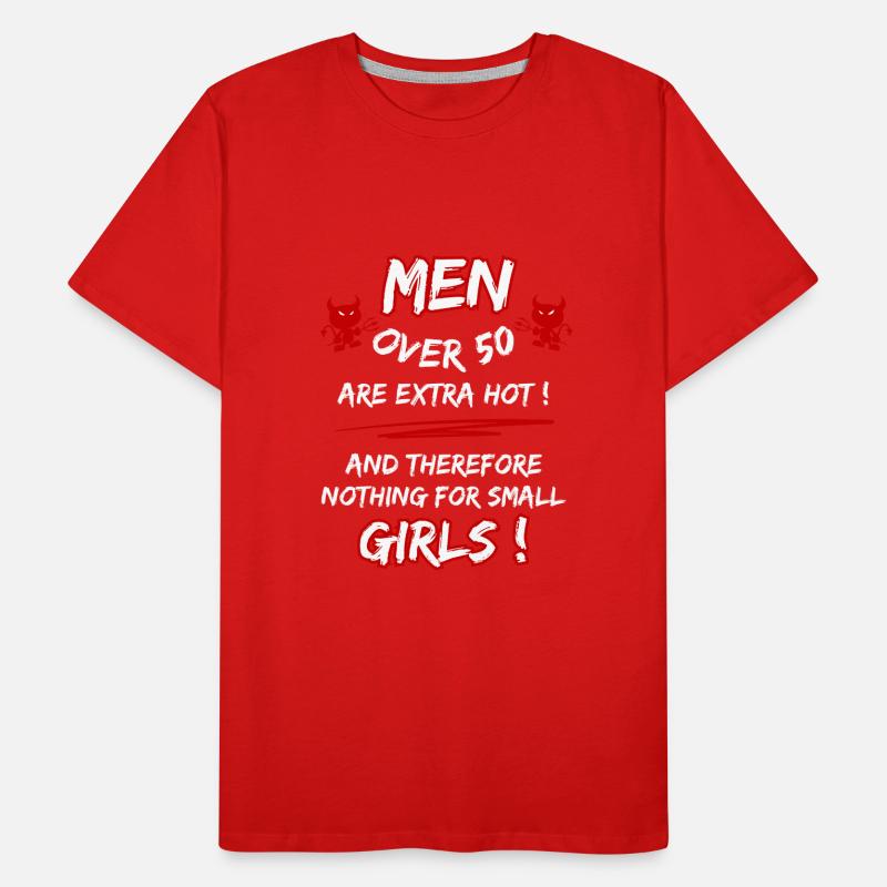 Männer ab 50 sind extrascharf... 50. Geburtstag Männer Premium Bio T-Shirt