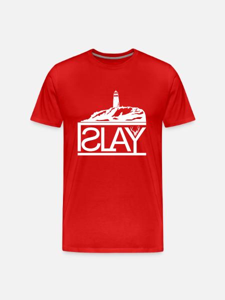 ISLAY - Männer Premium Bio T-Shirt - Rot