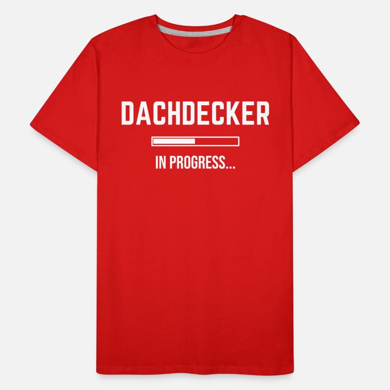 Roofers In Progress Men's Premium Organic T-Shirt