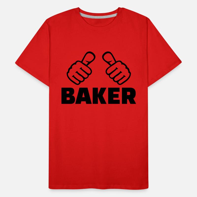 Bäcker Männer Premium Bio T-Shirt