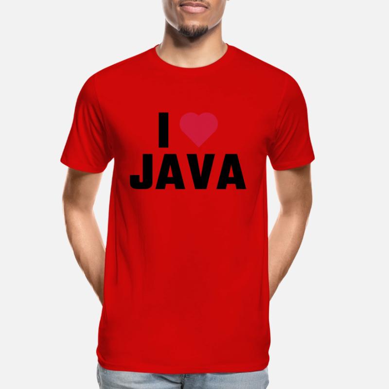 J'aime java T-shirt bio Premium Homme