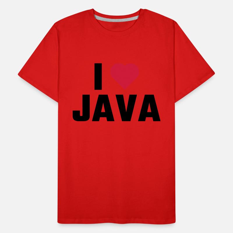 J'aime java T-shirt bio Premium Homme