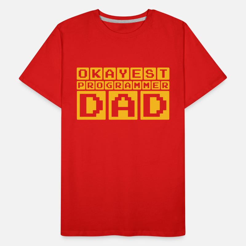Average Programmer Dad Men's Premium Organic T-Shirt