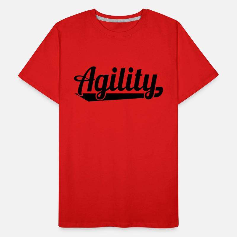 Agility Men's Premium Organic T-Shirt