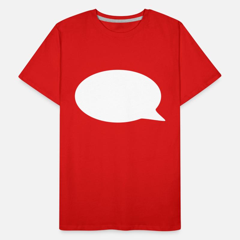 Ballon / / dessin animé / / dire / / déclaration T-shirt bio Premium Homme