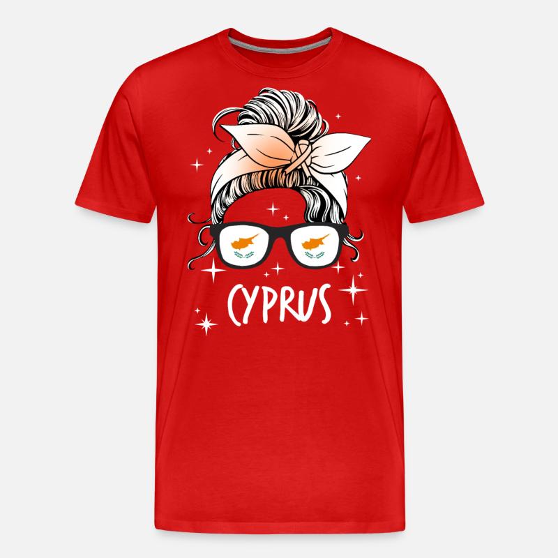 Zypern - Männer Premium Bio T-Shirt - Rot