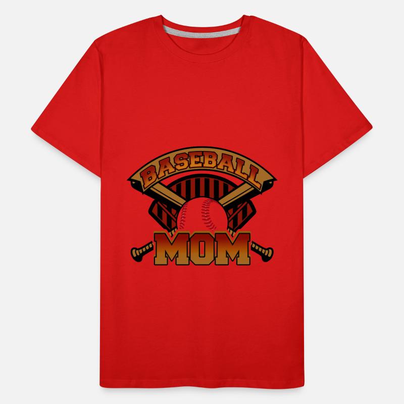 Mère baseball T-shirt bio Premium Homme