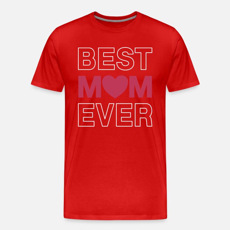 Best Mom Ever - Männer Premium Bio T-Shirt - undefined