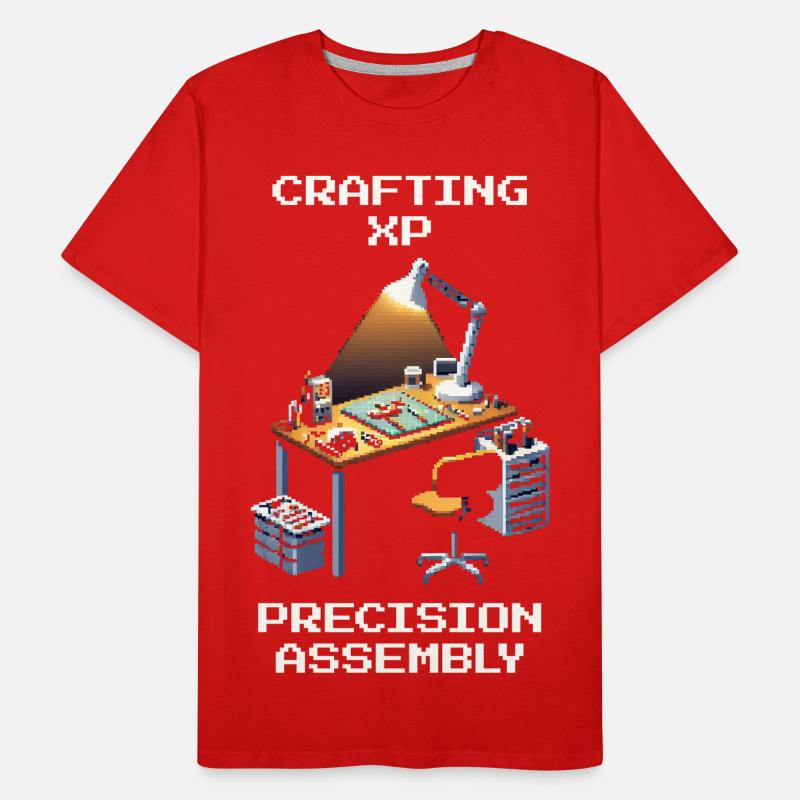 EXP d’artisanat : construction de précision | Modélisme T-shirt bio Premium Homme