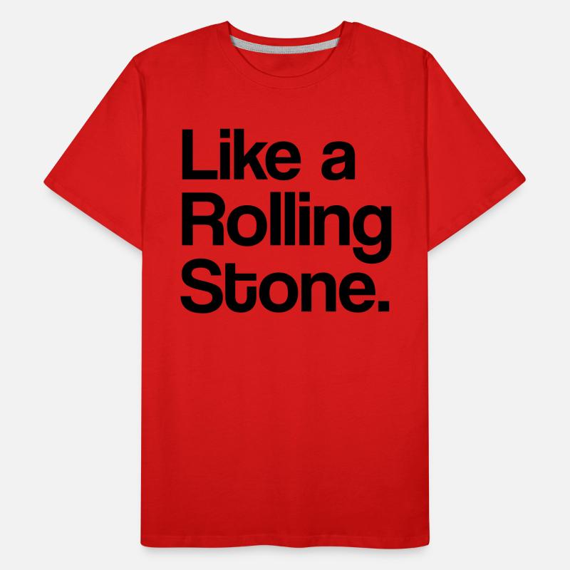 Like a Rolling Stone Männer Premium Bio T-Shirt