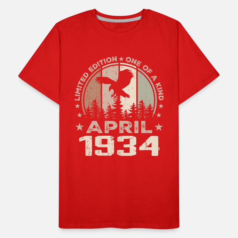 Incomparable since April 1934, 90th Anniversary Men's Premium Organic T-Shirt
