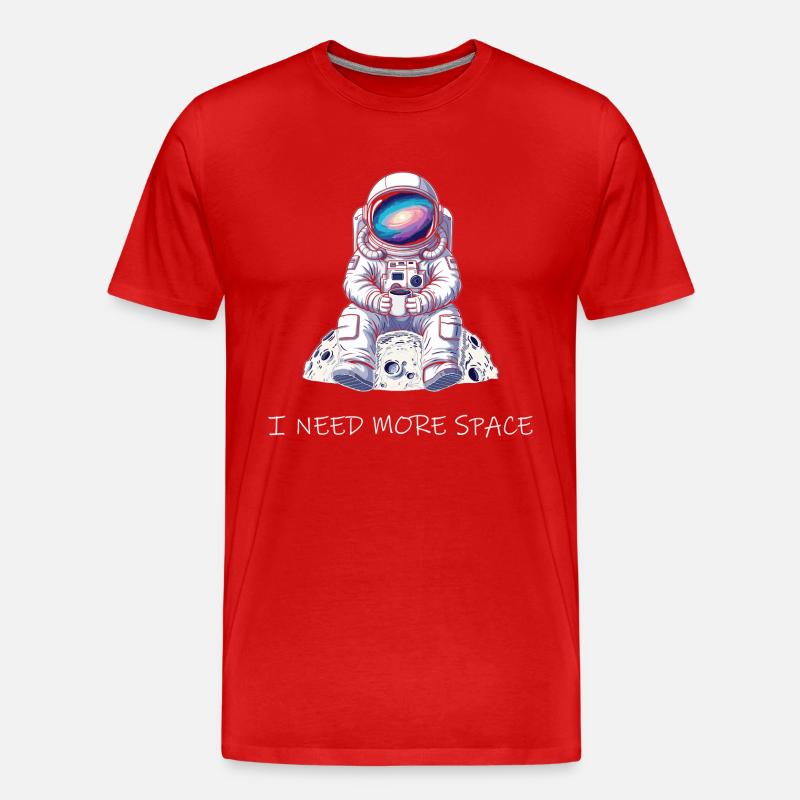 I Need More Space - Männer Premium Bio T-Shirt - undefined