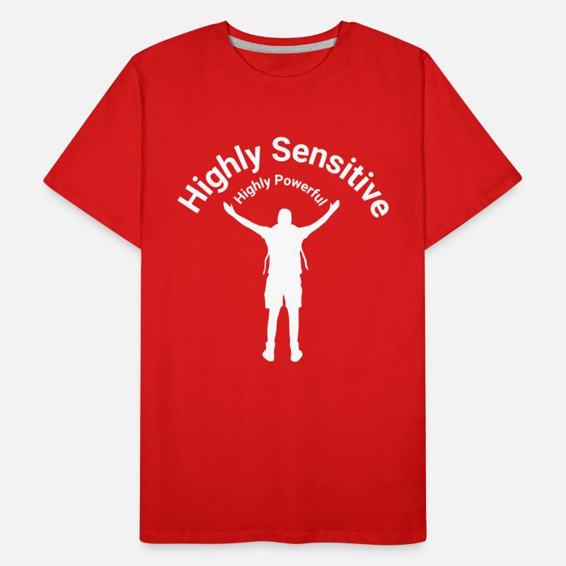 Très sensible T-shirt bio Premium Homme