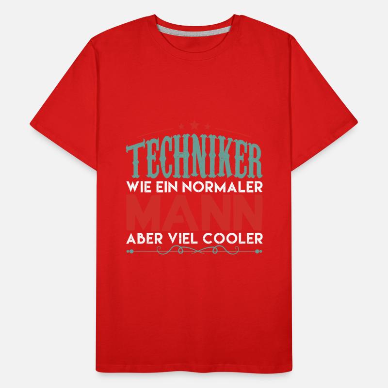 techniker | techniker aber viel cooler Männer Premium Bio T-Shirt