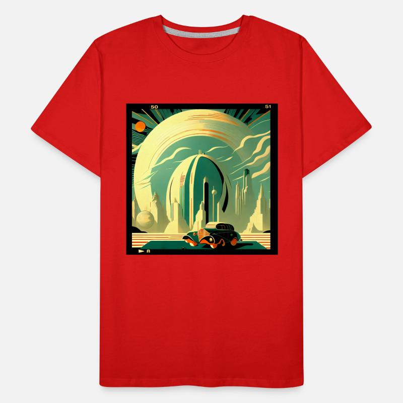 Nostalgic future Men's Premium Organic T-Shirt