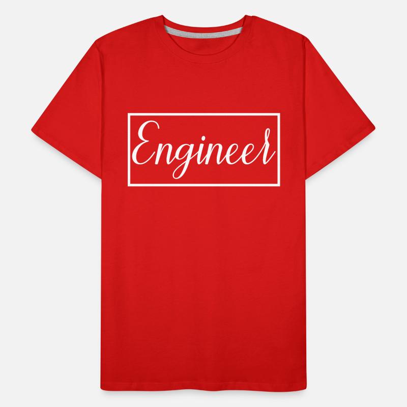Engineer Proud Graduated Engineering Student Men's Premium Organic T-Shirt