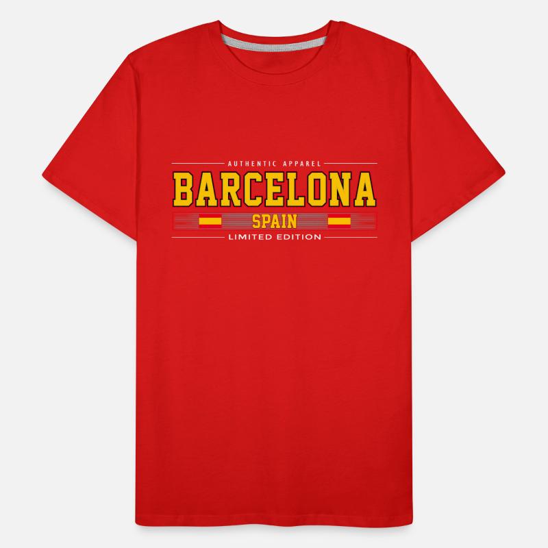 Barcelone T-shirt bio Premium Homme