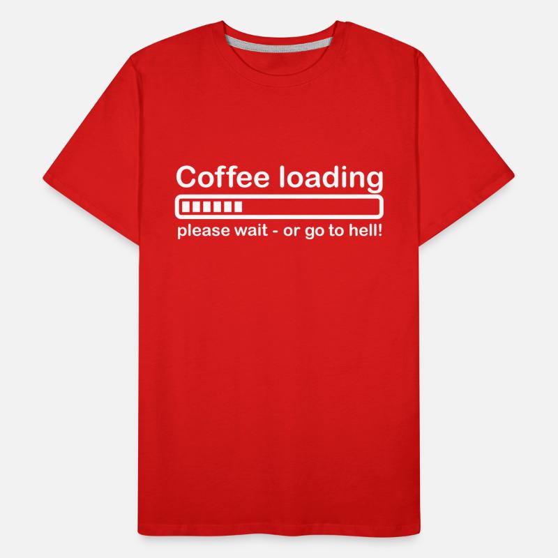 Coffee loading Men's Premium Organic T-Shirt