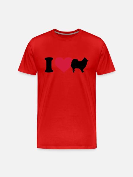 Spitz - Männer Premium Bio T-Shirt - Rot