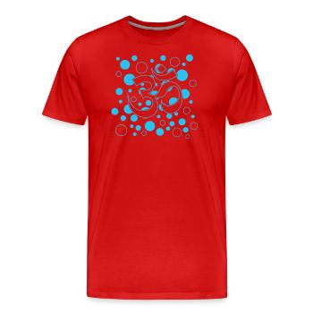 Yoga Namaste yoga - Männer Premium Bio T-Shirt - Rot - Vorne - Damien (186cm)
