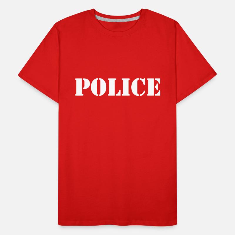 Polizei Männer Premium Bio T-Shirt