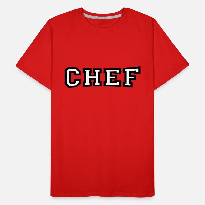 Chef Men's Premium Organic T-Shirt