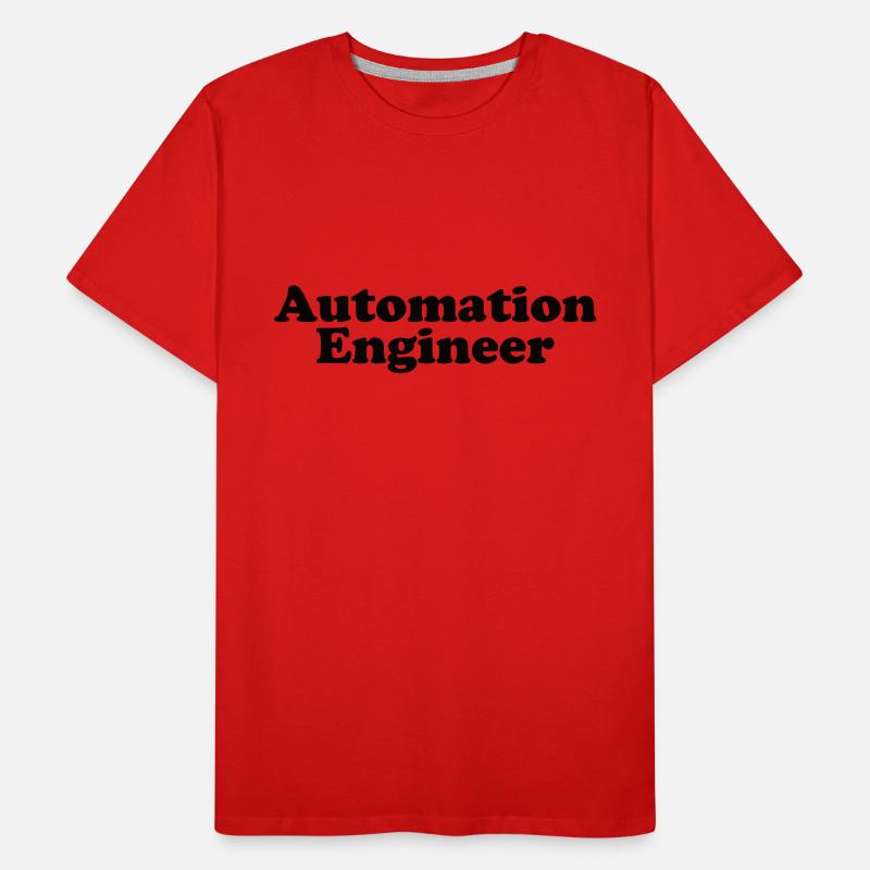 Technicien en automatisation Programmeur PLC T-shirt bio Premium Homme