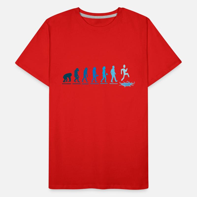 eisbader eisbadsaison kneipp eisbaden eiswasser Männer Premium Bio T-Shirt