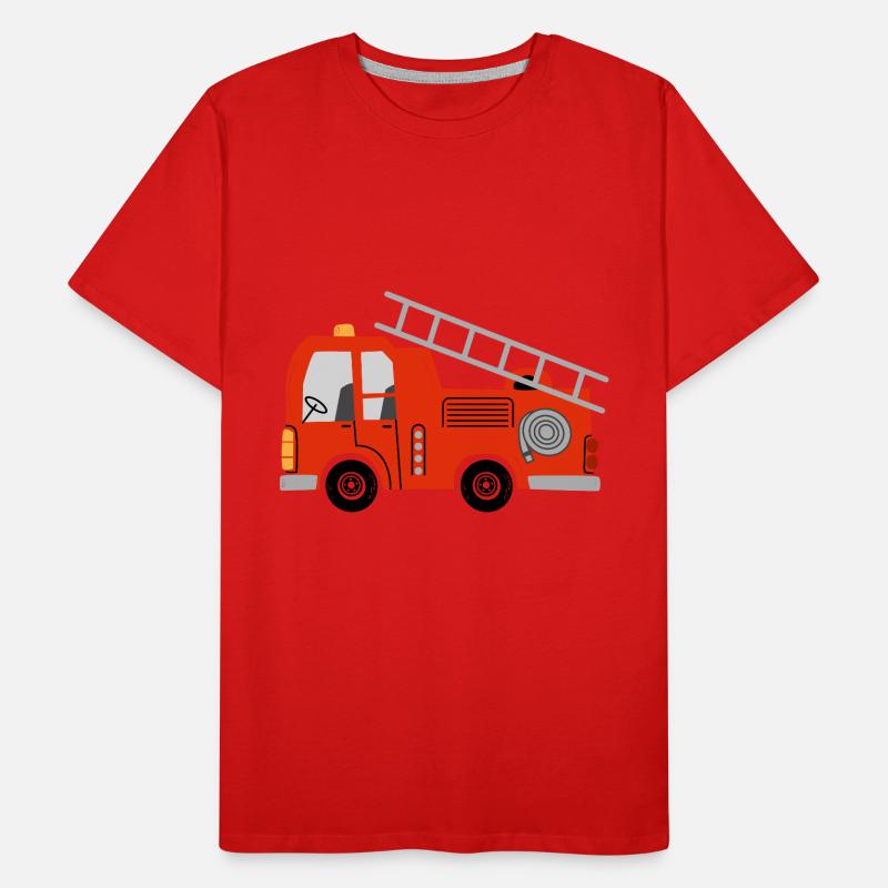 Firefighter firefighters Men's Premium Organic T-Shirt