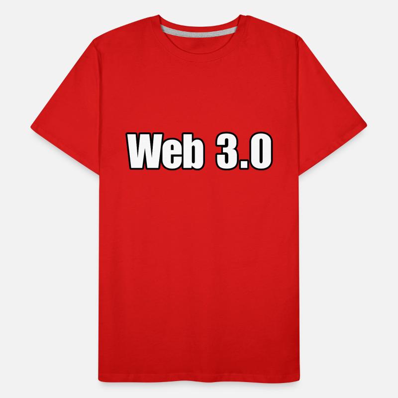 Web 3.0, Finanzen, Krypto-Handel, Tech-Addict Männer Premium Bio T-Shirt