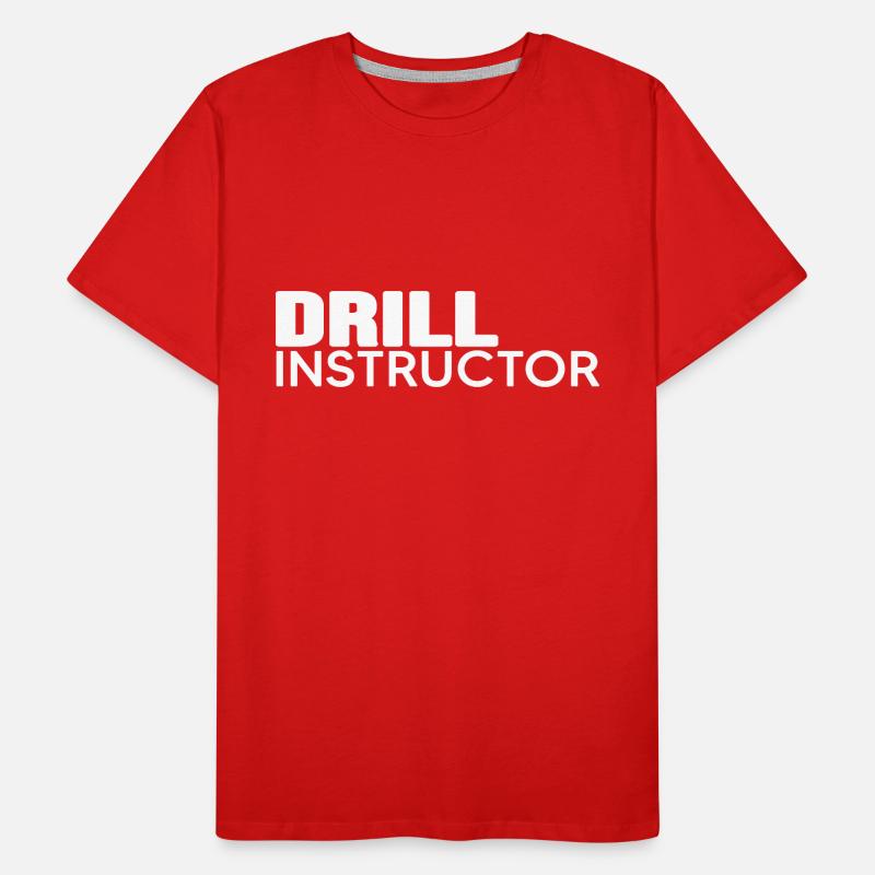 Instructor "drill-instructor" Coach Men's Premium Organic T-Shirt