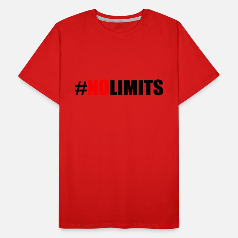 No limits Männer Premium Bio T-Shirt