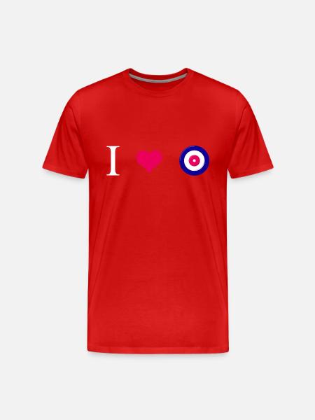 Curling, Curling, Curler, Curling-Love - T-shirt bio Premium Homme - rouge
