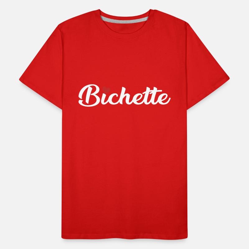 Bichette idée de cadeau mignon T-shirt bio Premium Homme