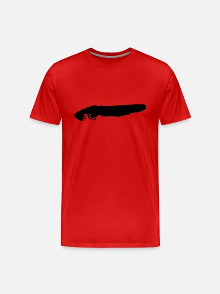 norderney__f1 - Männer Premium Bio T-Shirt - Rot