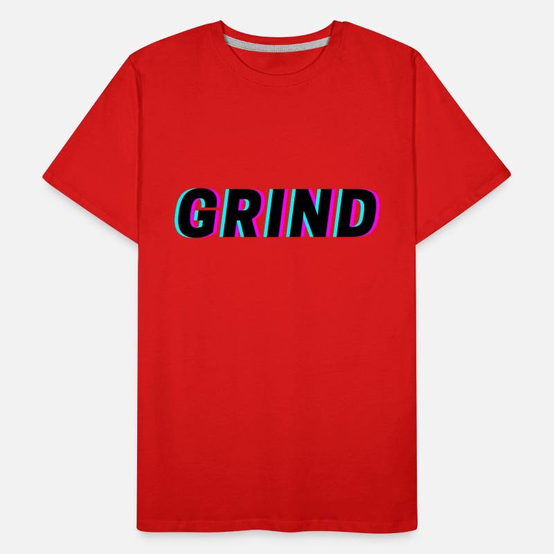 Grind Männer Premium Bio T-Shirt