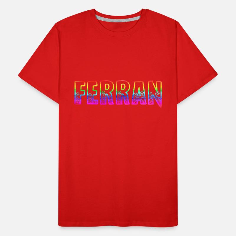 ferran rs regenbogen Männer Premium Bio T-Shirt