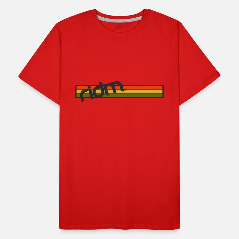 RIDM RastaFlag Logo Men's Premium Organic T-Shirt