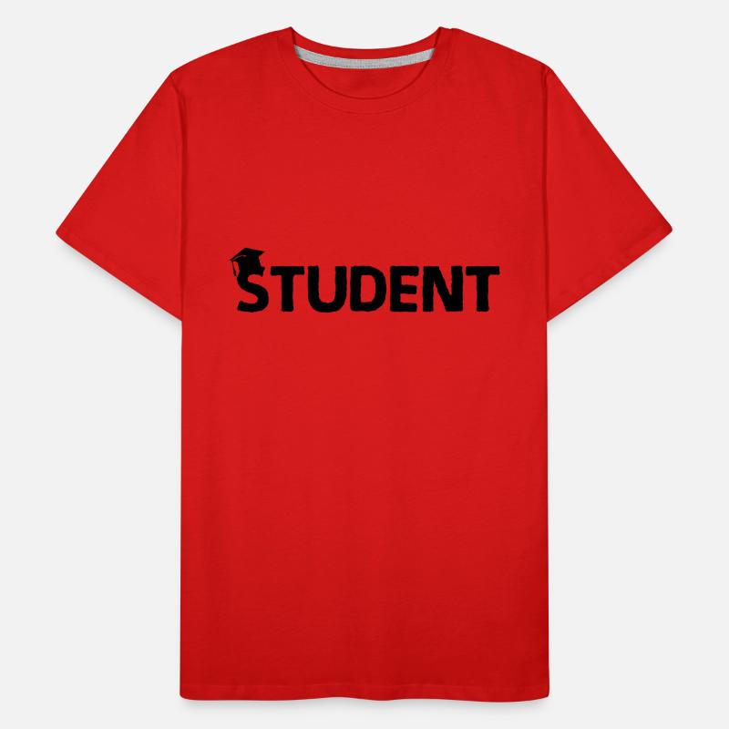 doktorhut student Männer Premium Bio T-Shirt