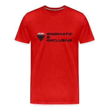Black Diamond - Men's Premium Organic T-Shirt - red - Front - Damien (186cm)