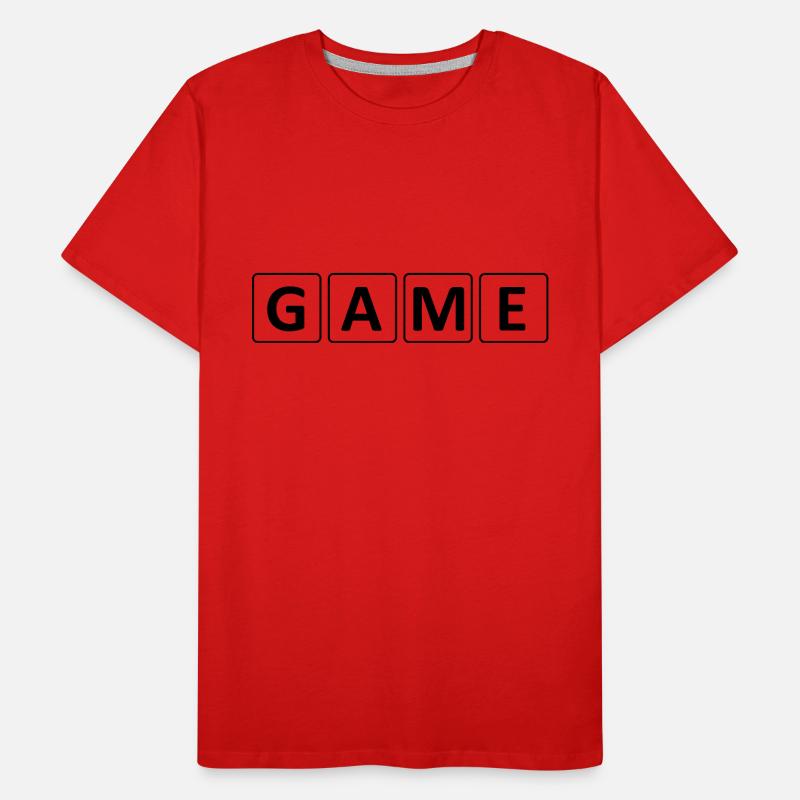 Game Gaming PC Men's Premium Organic T-Shirt