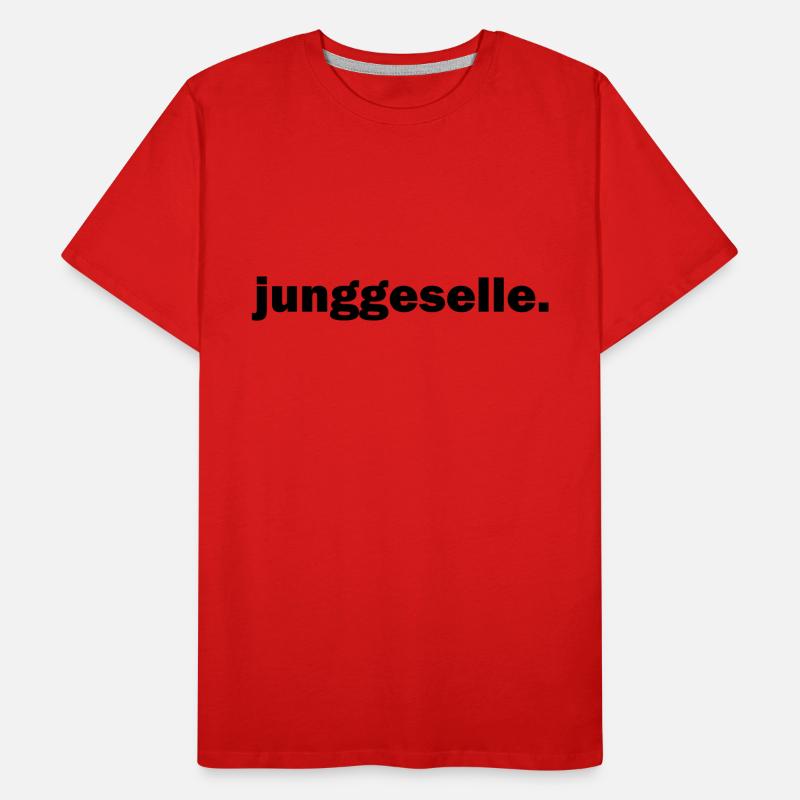 Junggeselle Männer Premium Bio T-Shirt