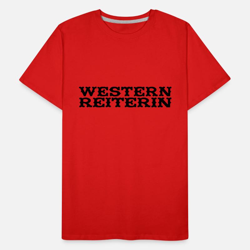 Coureur de l'Ouest T-shirt bio Premium Homme