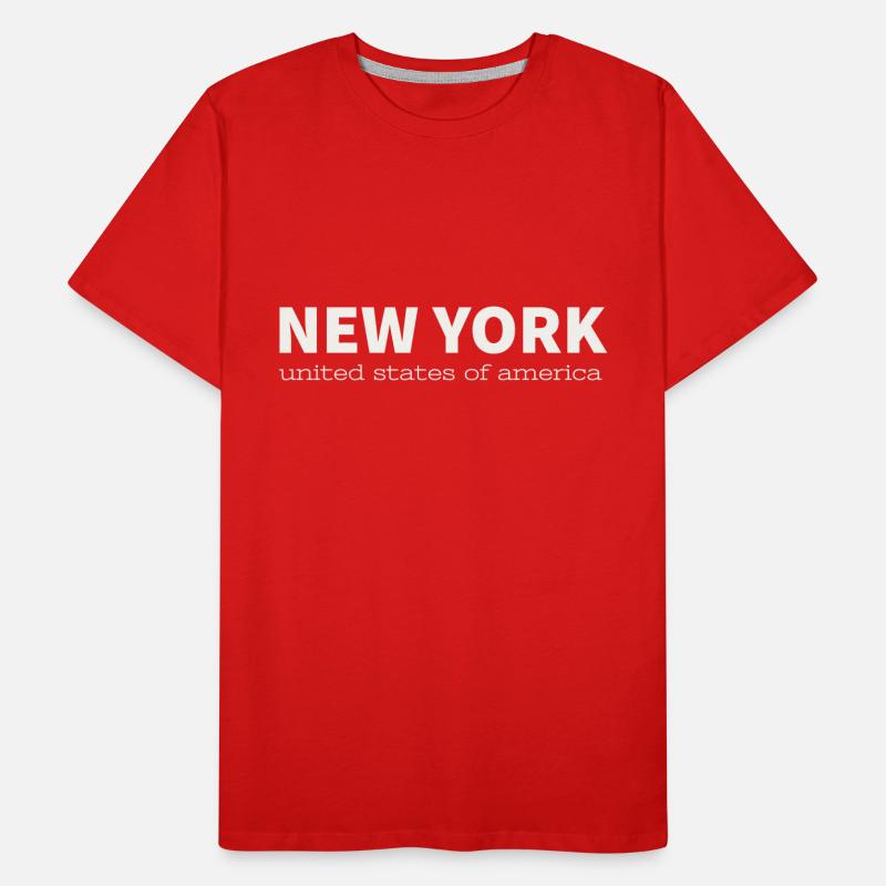 NEW YORK T-shirt bio Premium Homme