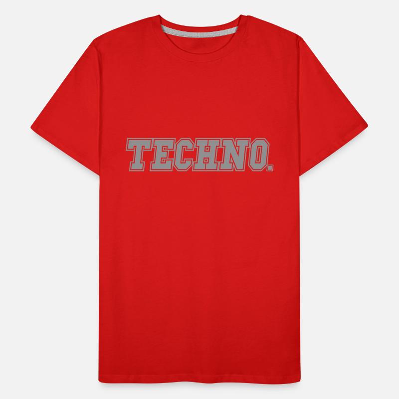 Techno Raver T-shirt bio Premium Homme