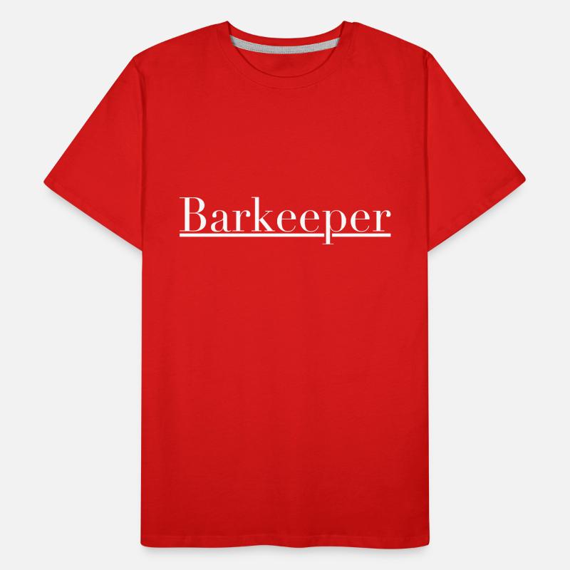 Bartender Men's Premium Organic T-Shirt