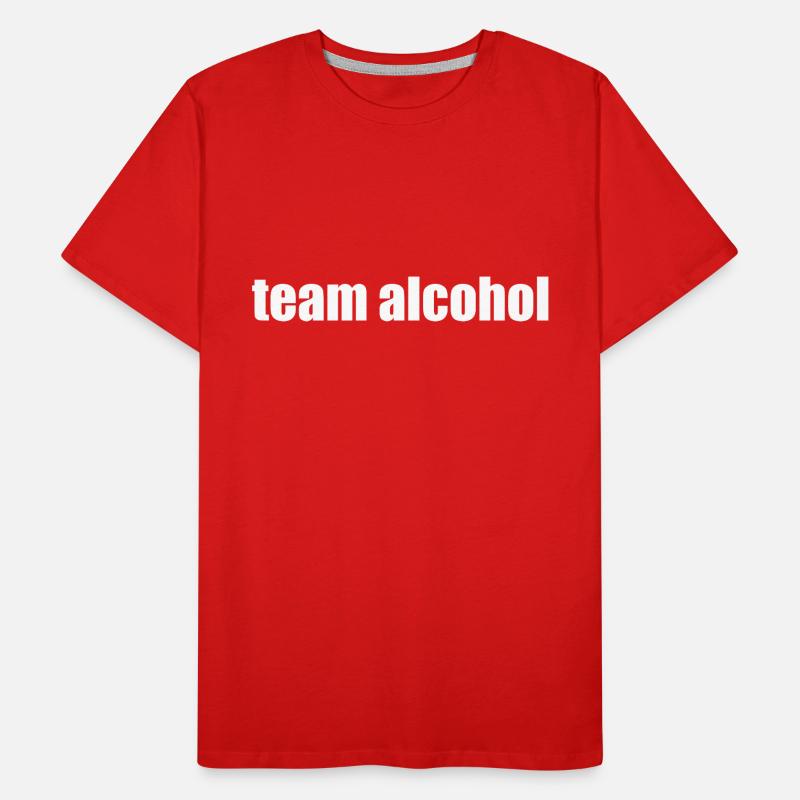 Équipe Alcool T-shirt bio Premium Homme